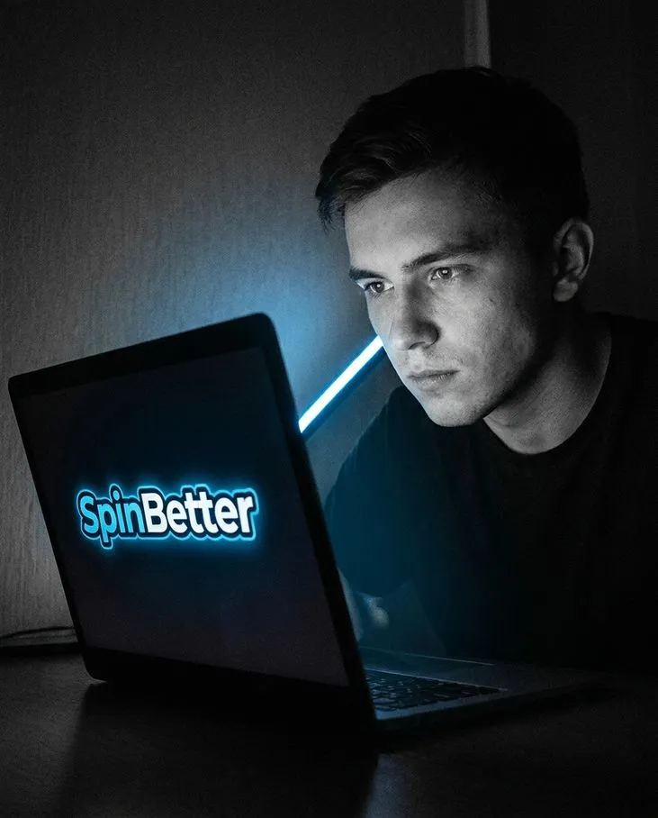 página principal de juegos en línea (SpinBetter)